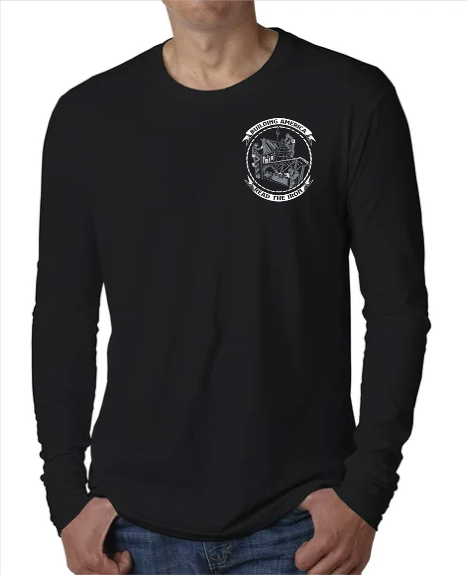 All Around Hand - Black Long Sleeve