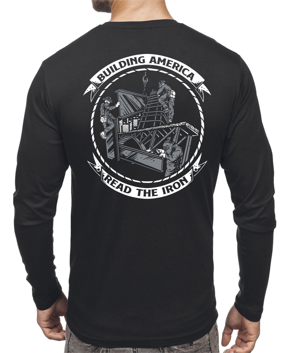 All Around Hand - Black Long Sleeve