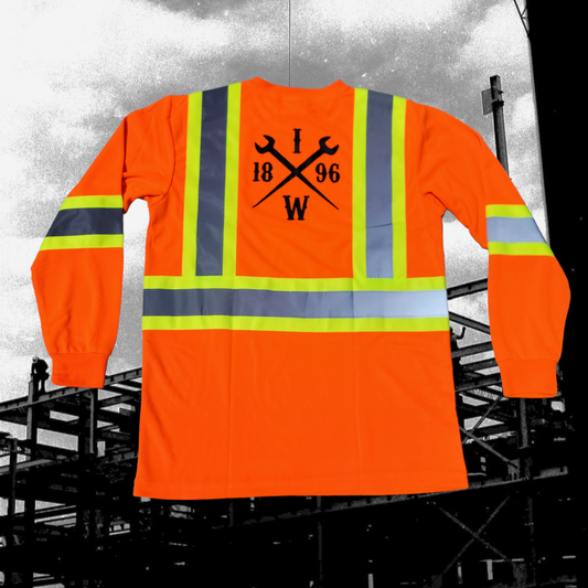 Orange Ironworker - ANSI/ISEA 207-2015 Type R Class 3