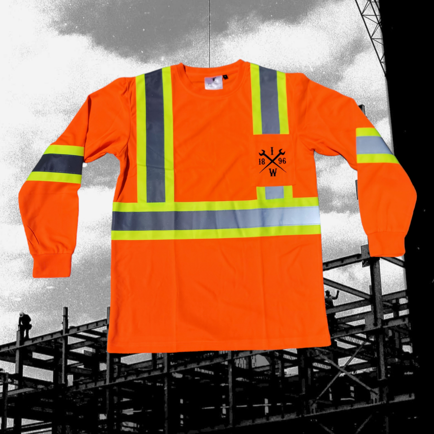 Orange Ironworker - ANSI/ISEA 207-2015 Type R Class 3