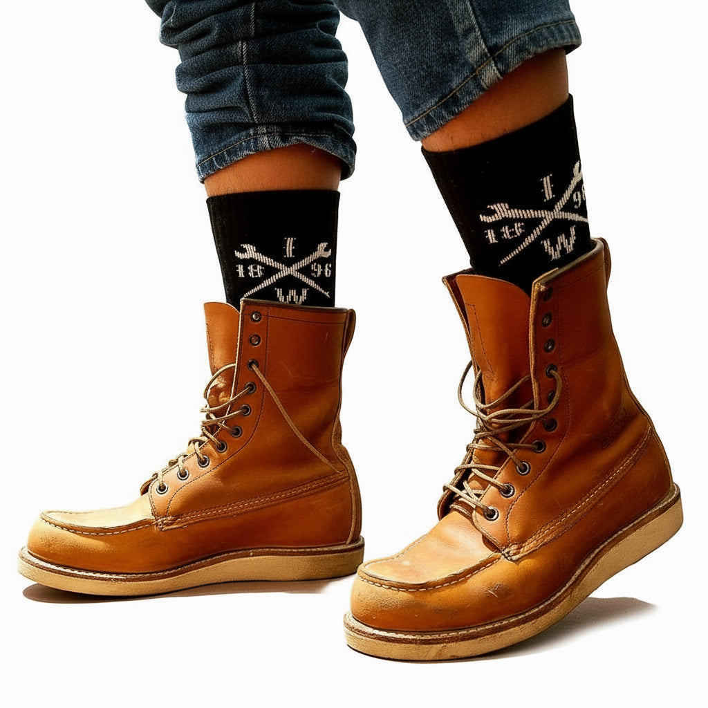 Black - 1896 Socks (1 Pair)