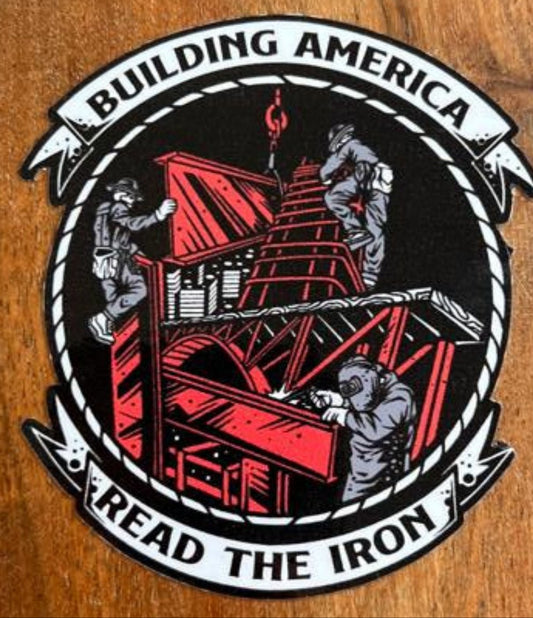 Read The Iron-Sticker