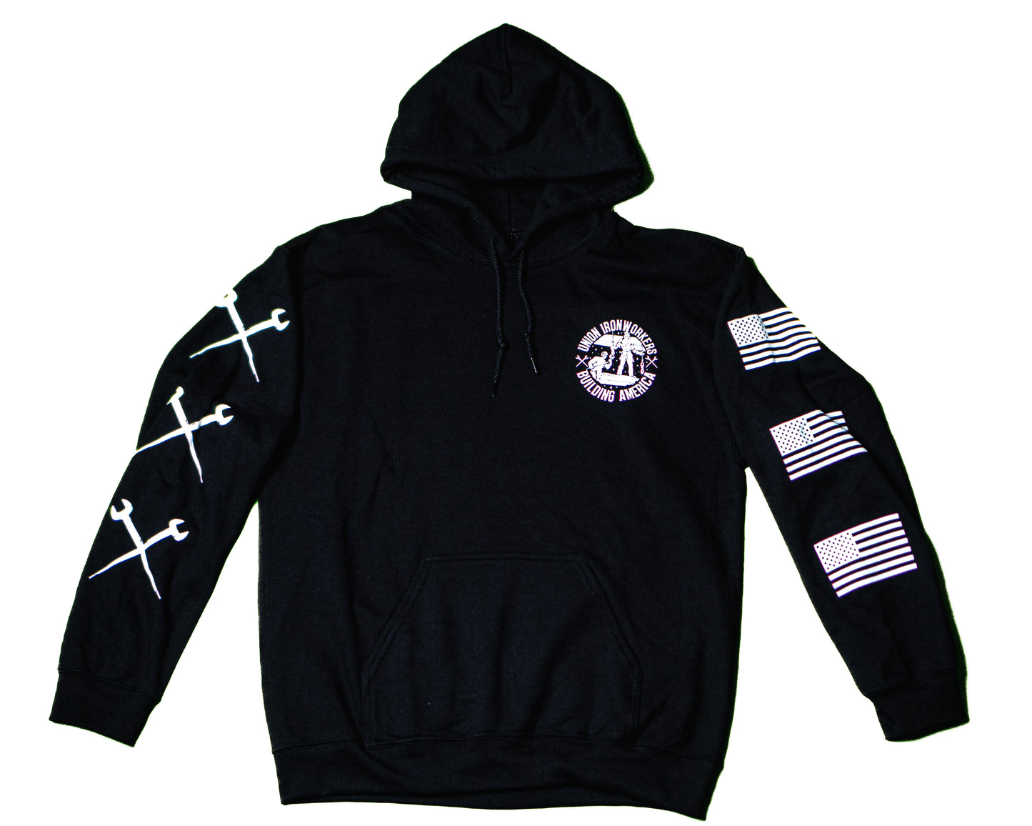 Choker On The Hook-Black Ironworker Hoodie