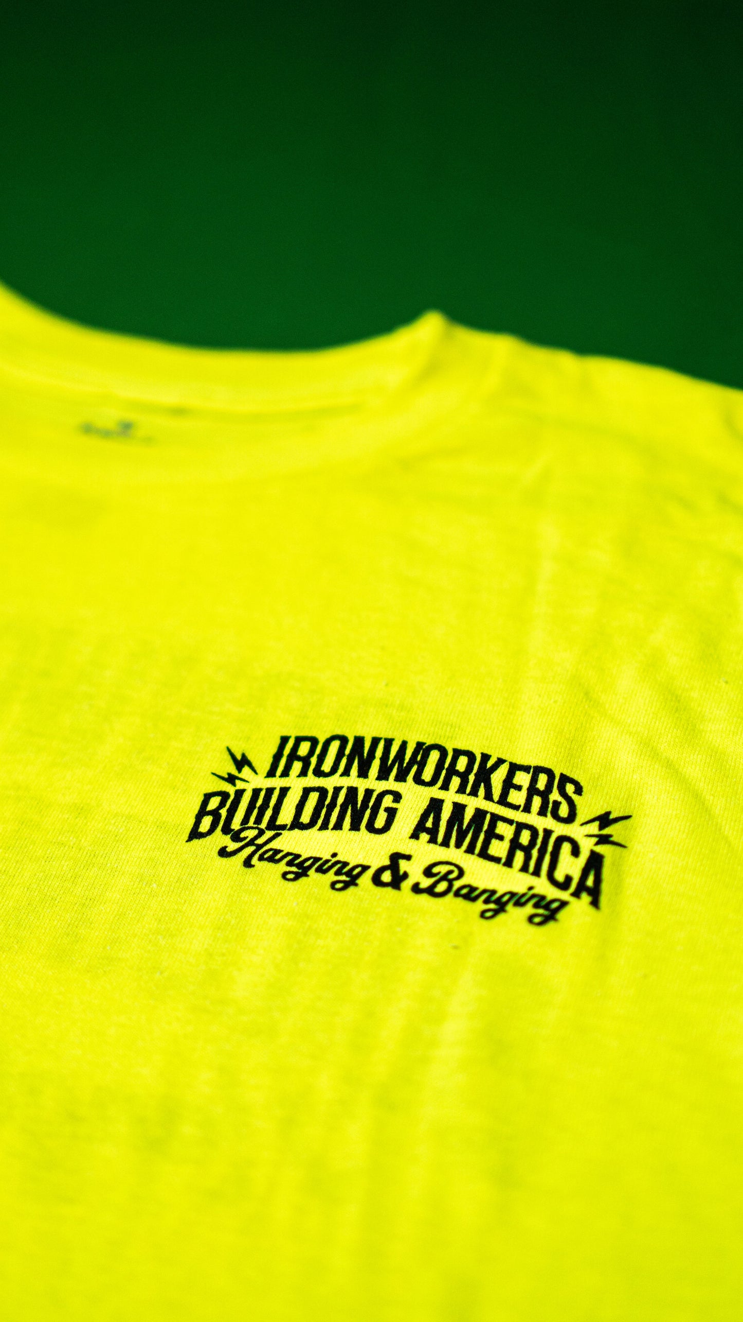 High Vis Hanging & Banging Ironworker Long Sleeve
