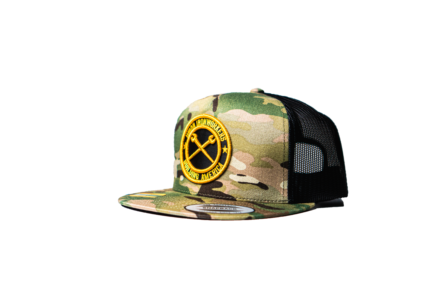 Union Ironworker Camo Hat