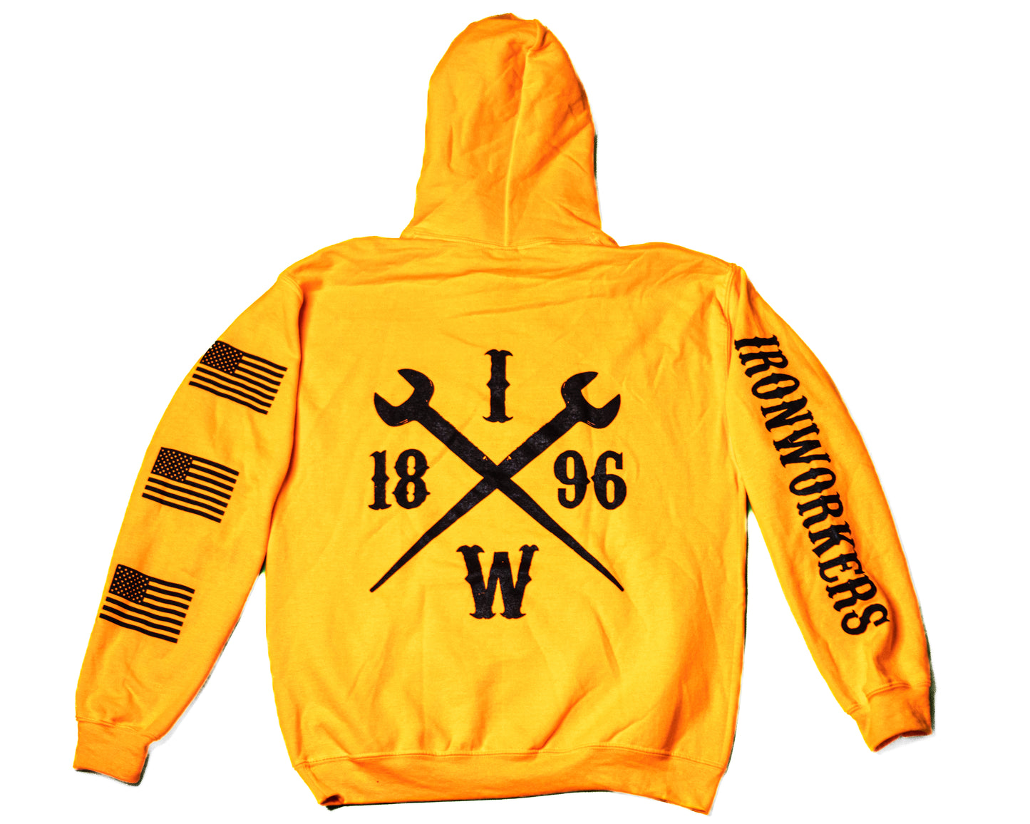1896 - Orange High Visibility Hoodie