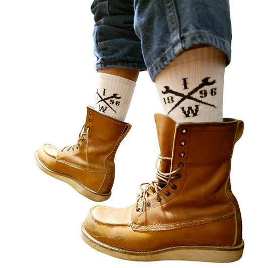 White - 1896 socks (1pair)