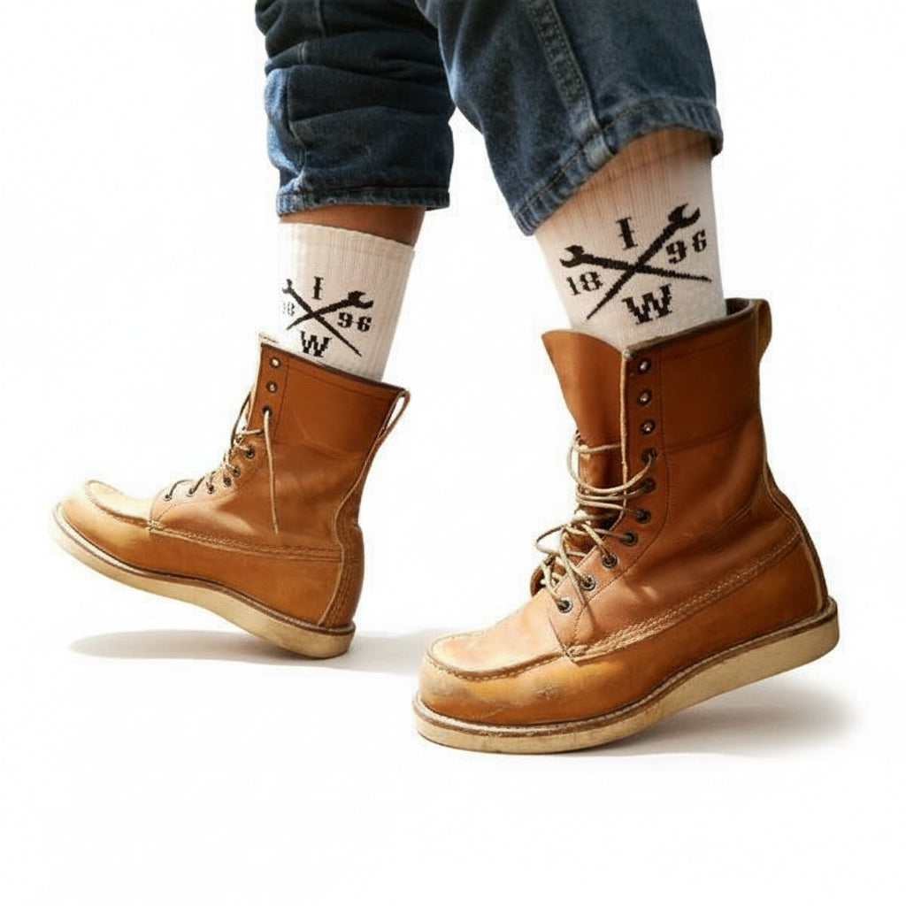 White - 1896 socks (1pair)