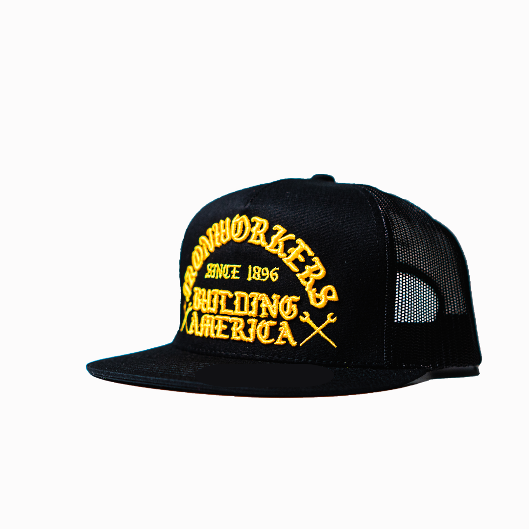 Old English Ironworker Hat BUILDING AMERICA APPAREL