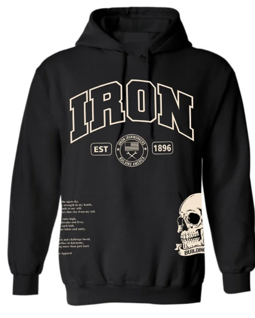 Ironworker Prayer - Black Hoodie