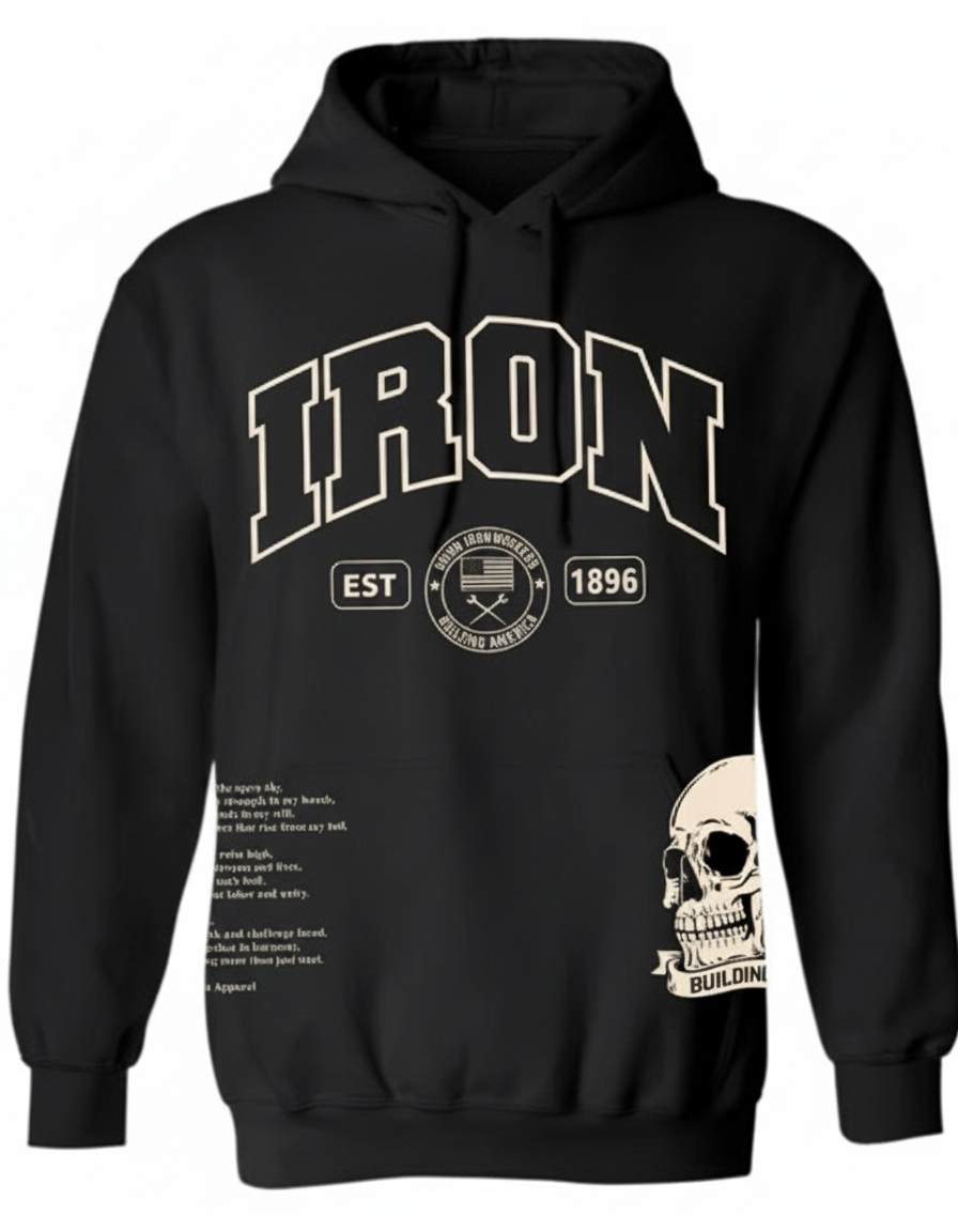 Ironworker Prayer - Black Hoodie