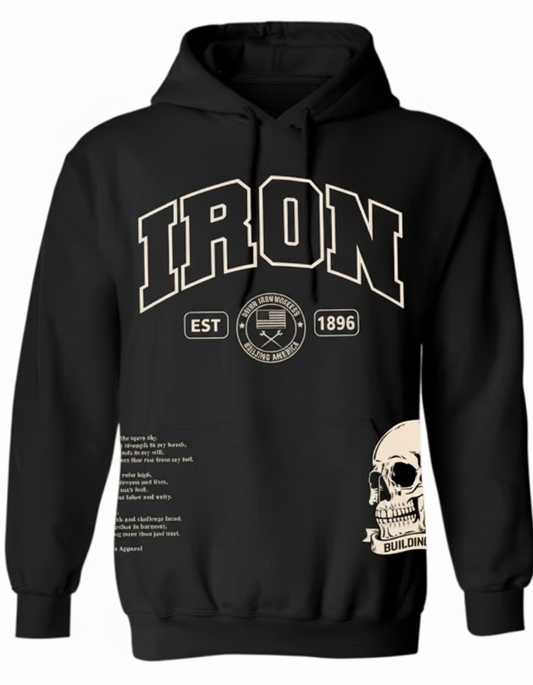 Ironworker Prayer - Black Hoodie