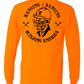 Ironworker Skull Stogie - Orange Long Sleeve