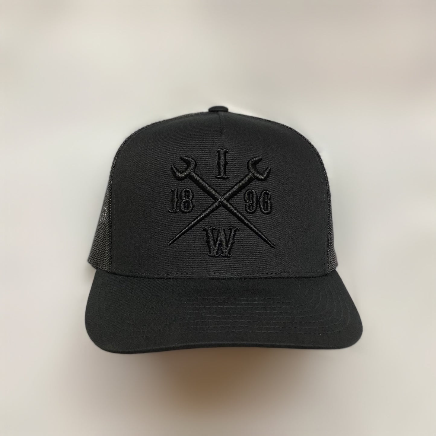 1896-Black On Black Cap