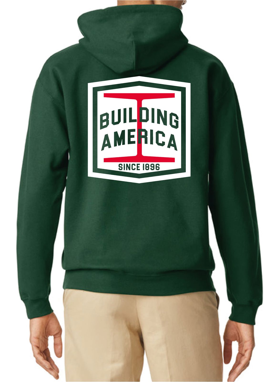 LIMITED EDITION Building America Steel - Green Hoodie