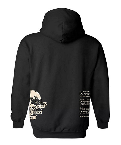 Ironworker Prayer - Black Hoodie