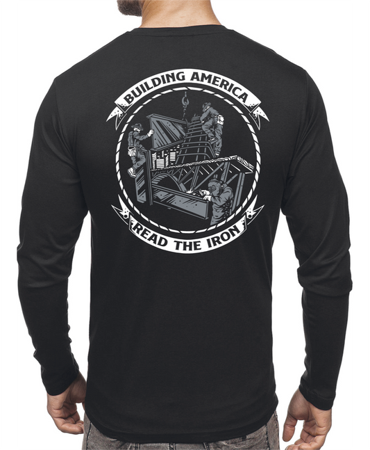 All Around Hand - Black Long Sleeve