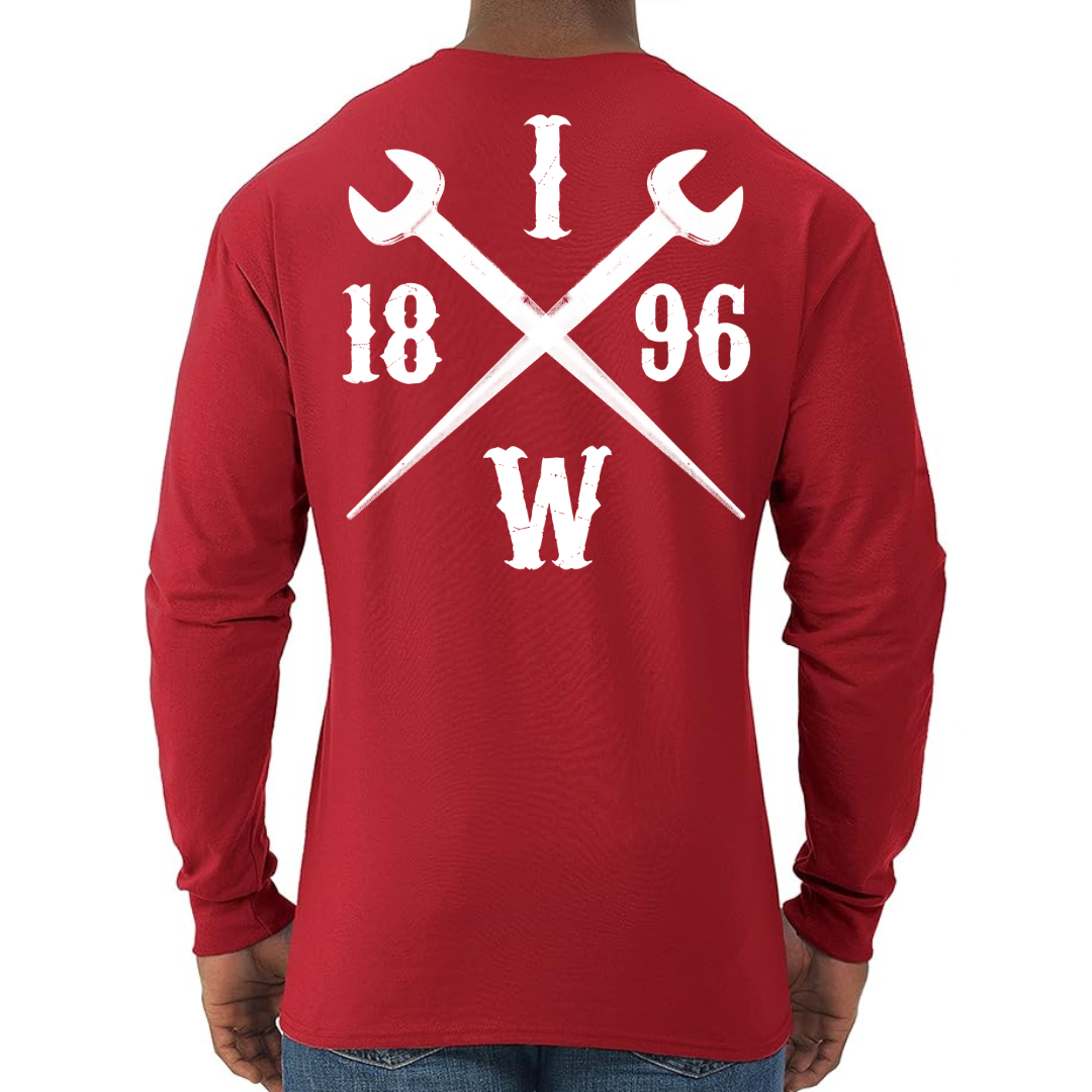 Red Long Sleeve Shirt - 1896