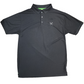 Embroidered Ironworker Black Polo