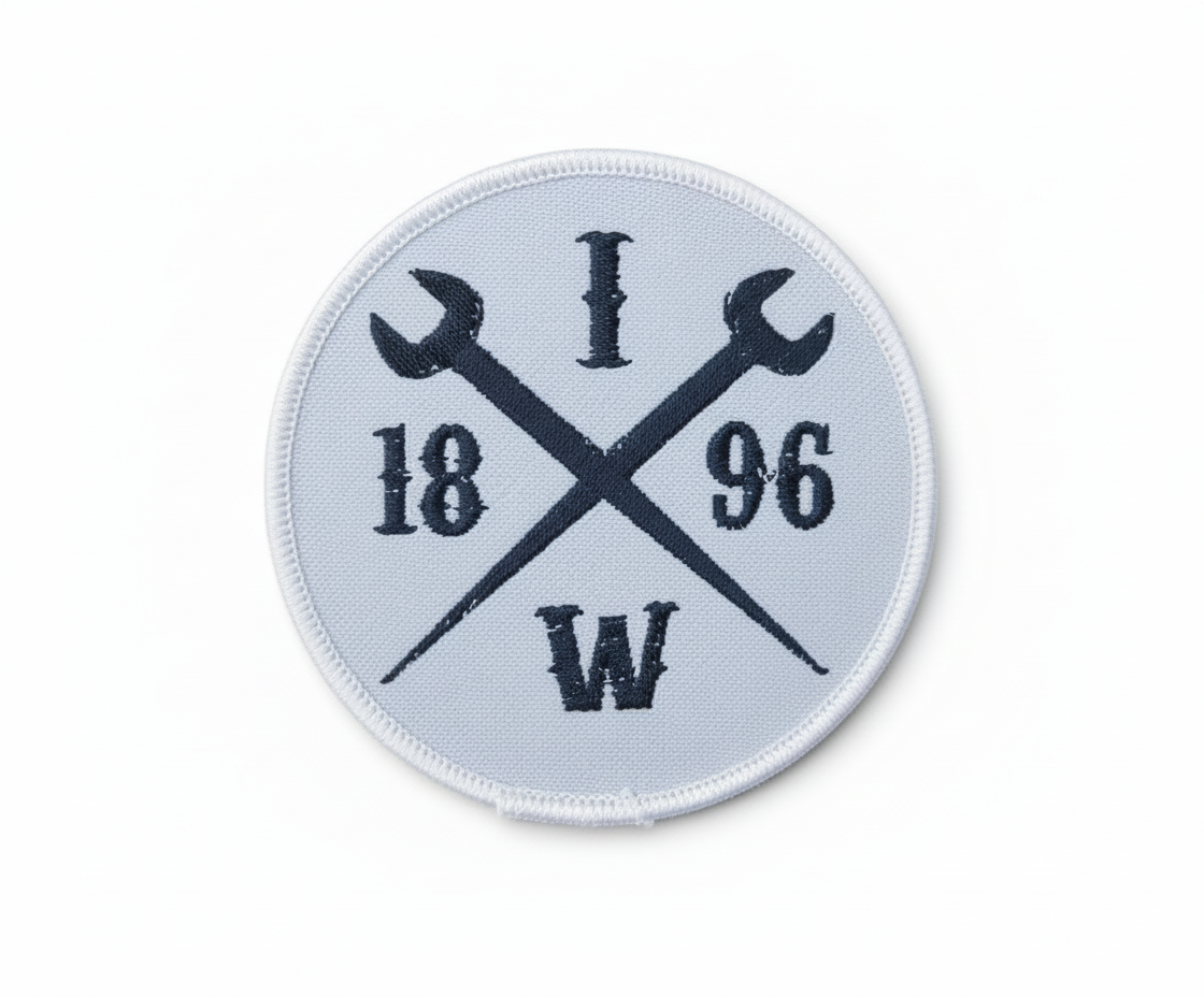 1896-Ironworker Iron-On Patch