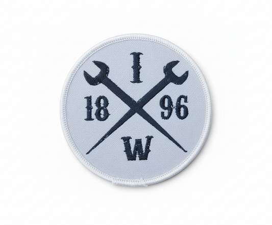 1896-Ironworker Iron-On Patch