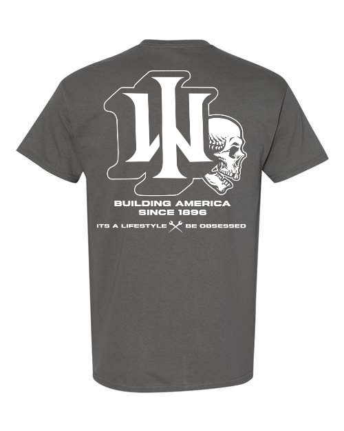 Ironworker Lifestyle - Charcoal Short Sleeve