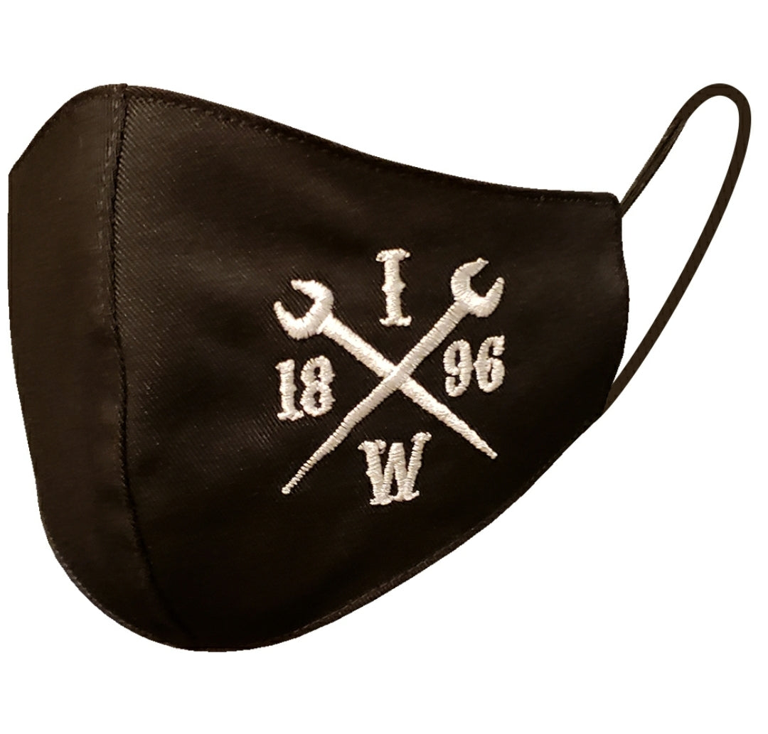 2"x 2" 1896 Embroider Ironworker Face Mask